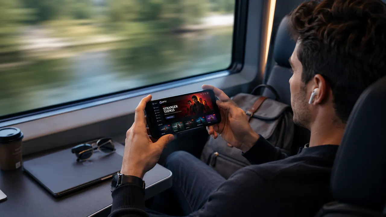 Streaming IPTV premium sur smartphone — regardez vos chaînes 4K partout, sur tous vos écrans